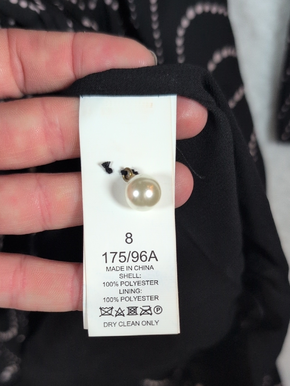 kate spade Black Dot Wave Midi Dress - Picture 5 of 7